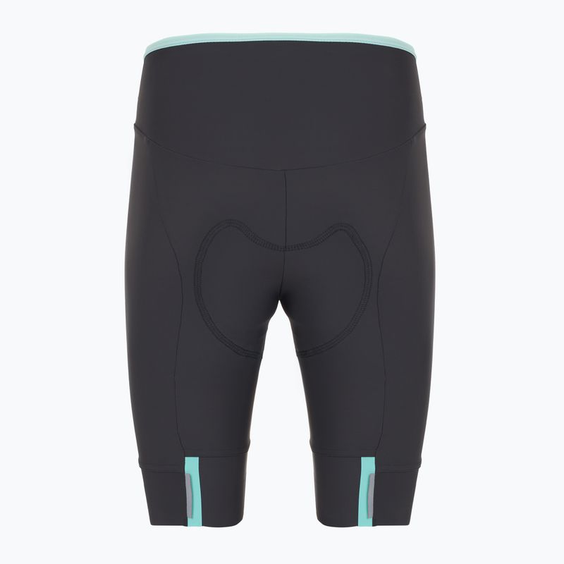 Шорти велосипедні жіночі Castelli Prima 2 dark gray/pool blue 2