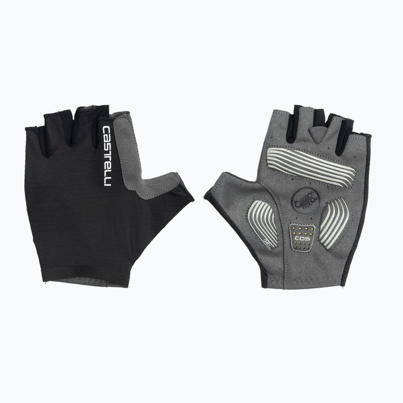 Рукавички велосипедні жіночі Castelli Espresso light black