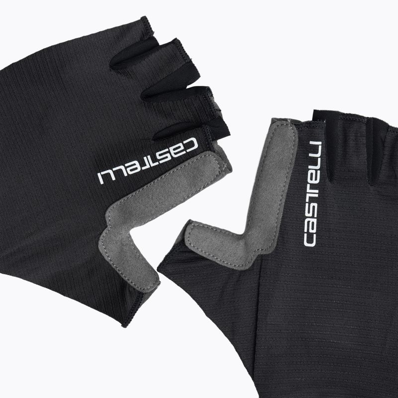 Рукавички велосипедні жіночі Castelli Espresso light black 4