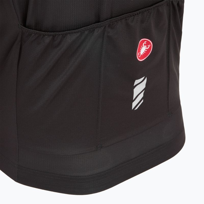 Футболка велосипедна чоловіча Castelli Unlimited Entrata 3 light black 5