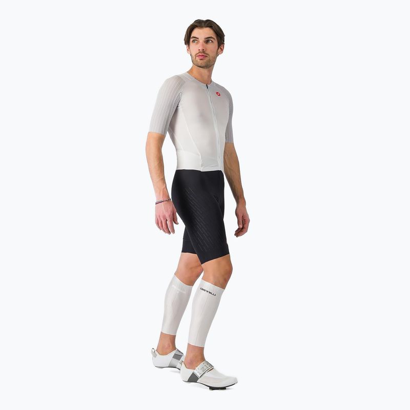 Чоловічий велокостюм Castelli Free Sanremo 3 білий/чорний 2