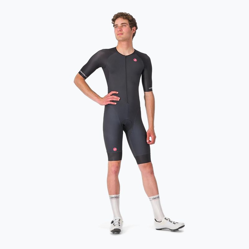 Чоловічий велокостюм Castelli Core Tri чорний 2