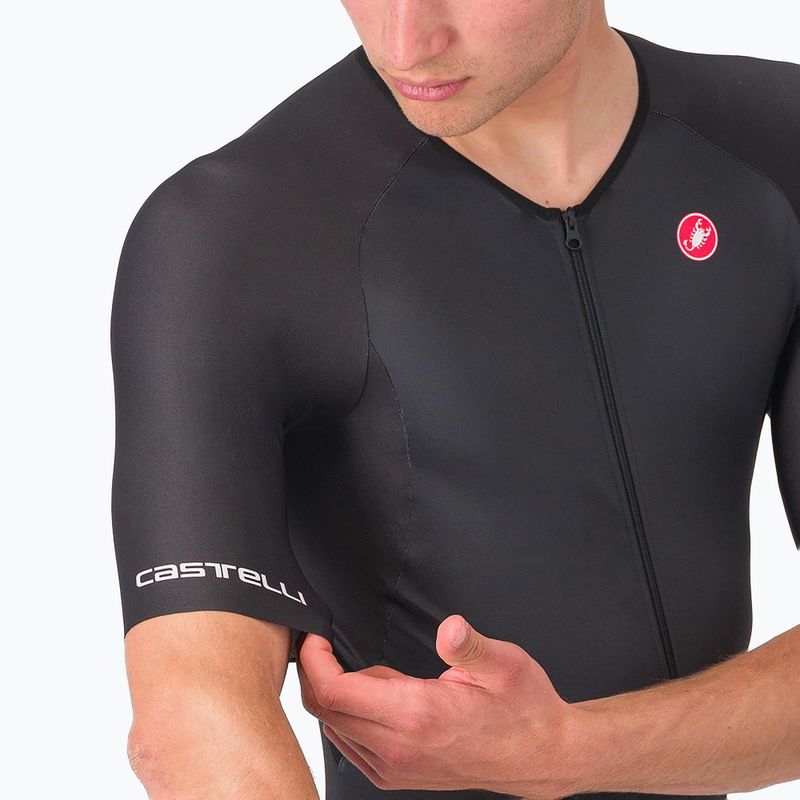 Чоловічий велокостюм Castelli Core Tri чорний 4