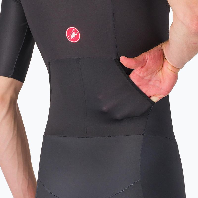 Чоловічий велокостюм Castelli Core Tri чорний 5