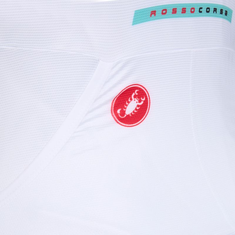 Комбінезон велоспортивний жіночий Castelli Free Sanremo 3 SS in white/black 6
