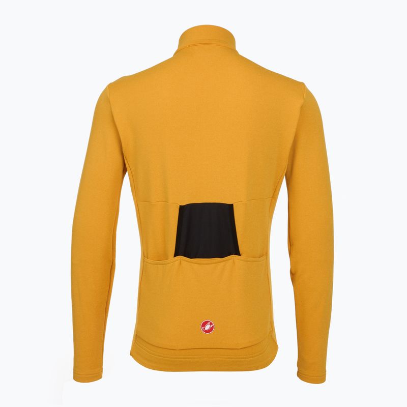 Кофта велосипедна чоловіча Castelli Unlimited Trail 2 goldenrod/dark gray 2