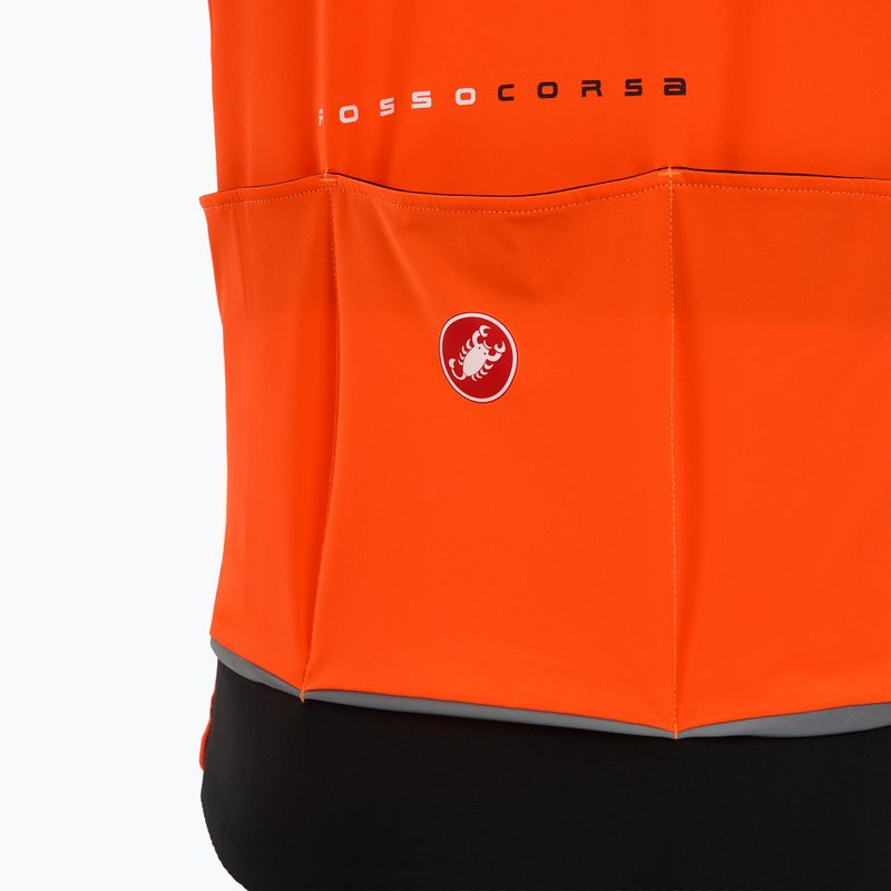 Жилет велосипедний чоловічий Castelli Perfetto Air brilliant orange 4