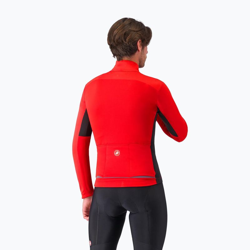 Куртка велосипедна чоловіча Castelli Entrata 2 red/black 2