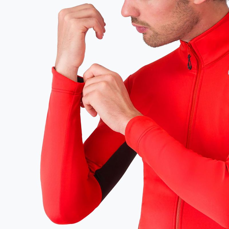 Куртка велосипедна чоловіча Castelli Entrata 2 red/black 5
