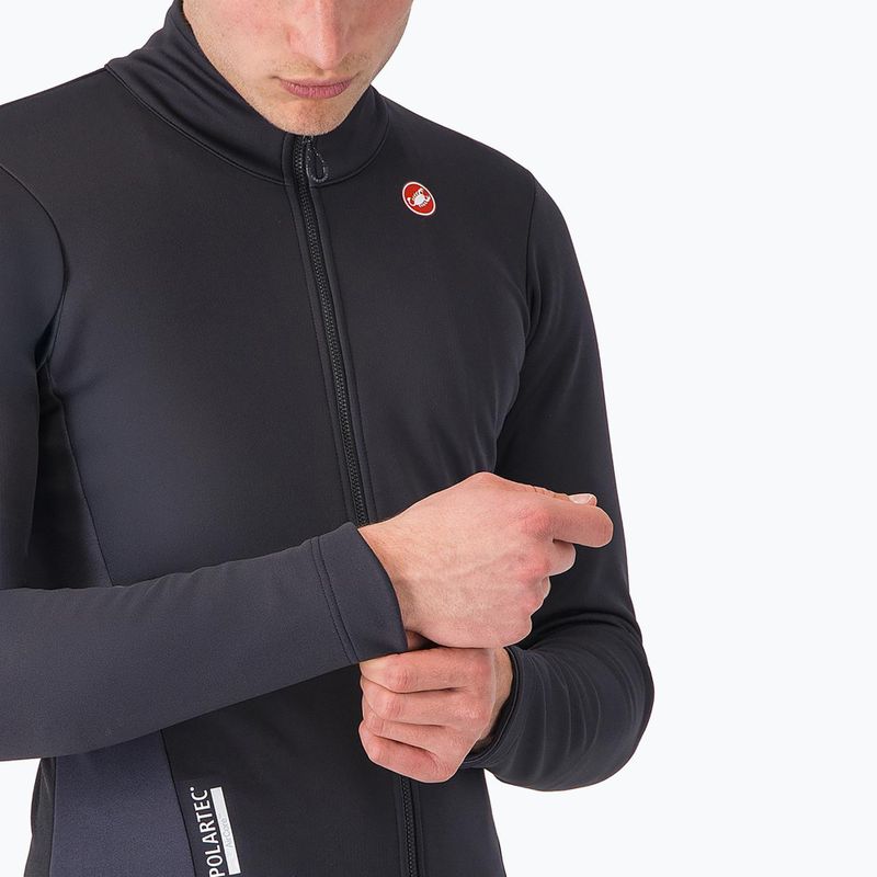 Куртка велосипедна чоловіча Castelli Entrata 2 light black/dark gray 4