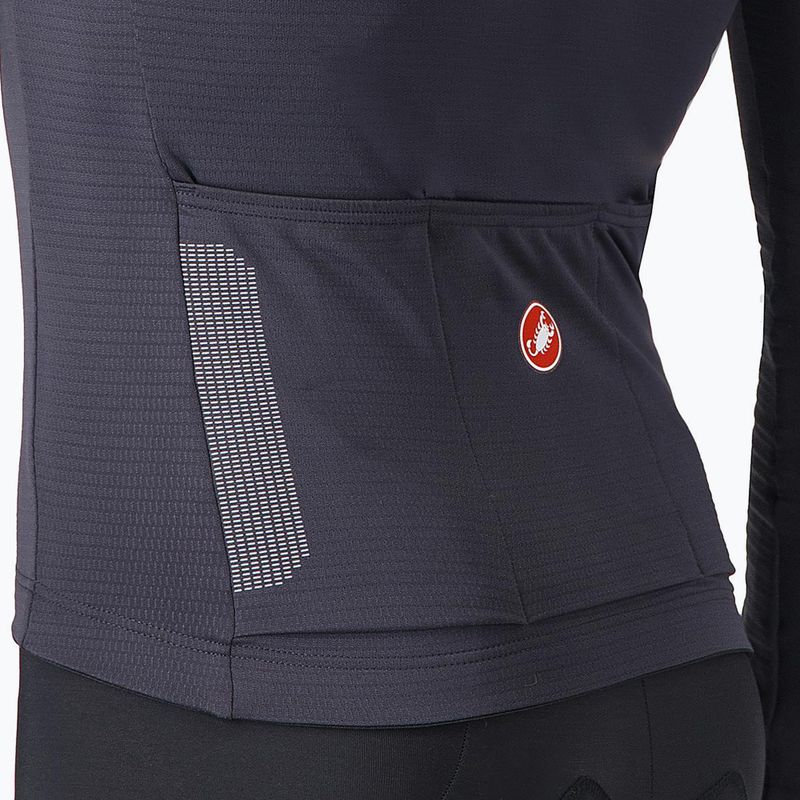 Лонгслів велосипедний чоловічий Castelli Puro 4 dark gray 4