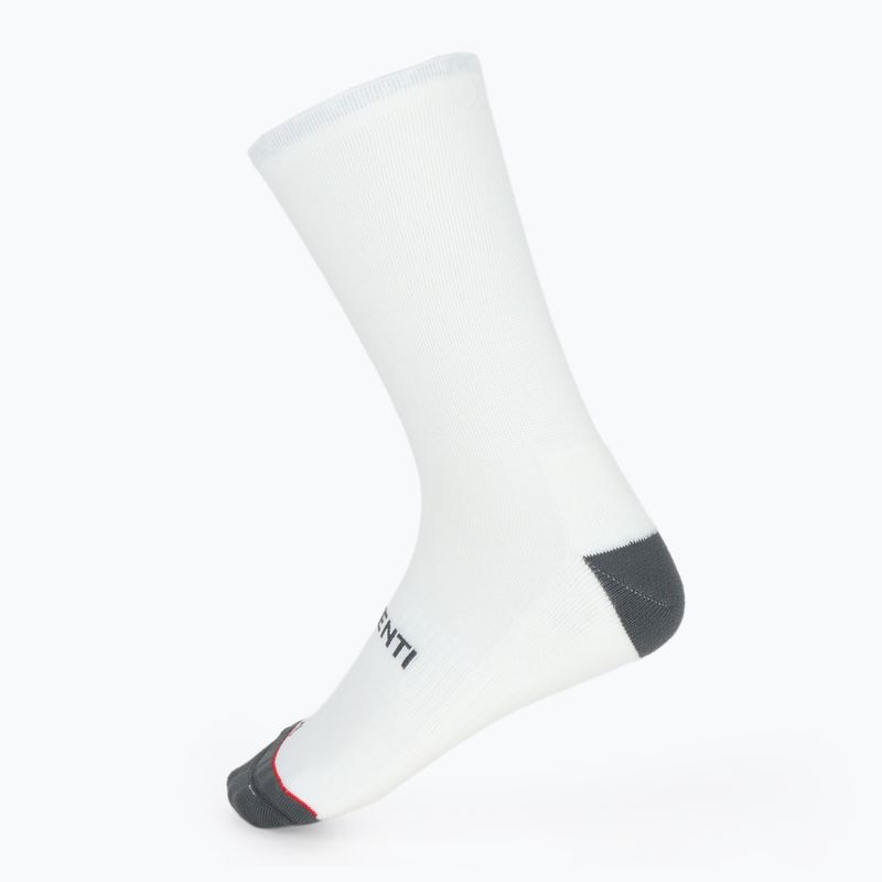 Шкарпетки чоловічі Castelli Venti Soft Merino white 2