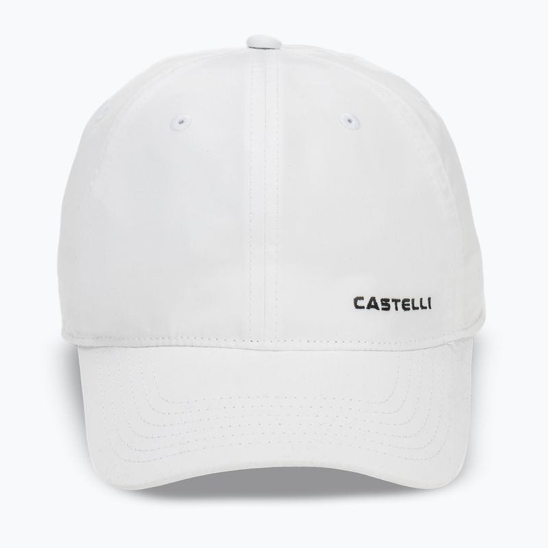 Шапка велосипедна Castelli Travel white 2