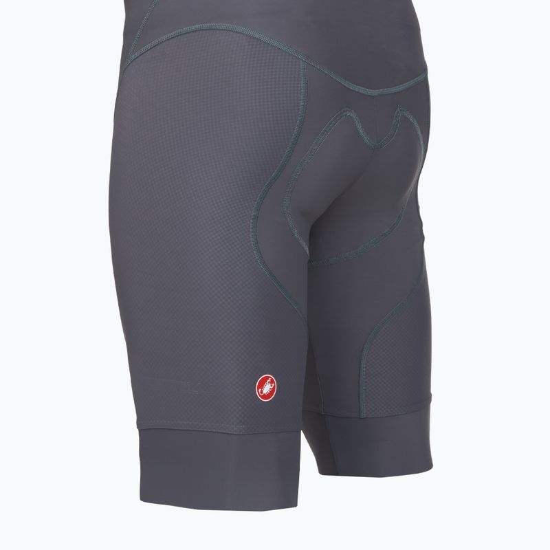 Шорти велосипедні чоловічі Castelli Competizione 2 smoky grey 4
