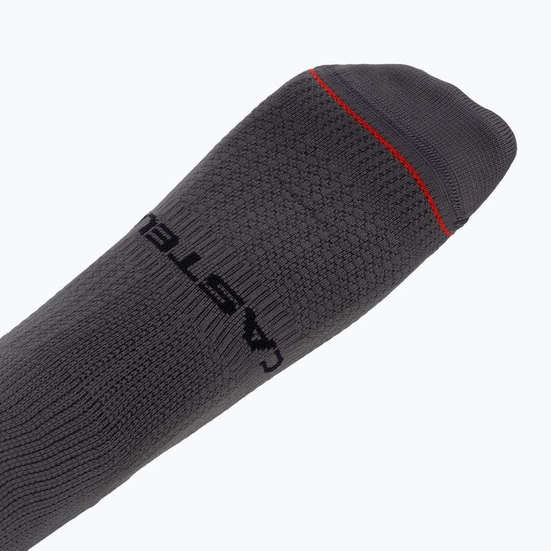 Шкарпетки чоловічі Castelli Espresso 18 smoky gray 3
