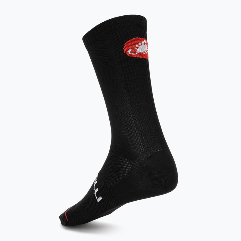 Шкарпетки чоловічі Castelli Entrata 18 black 2