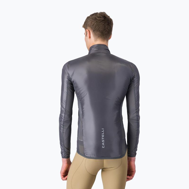 Куртка велосипедна чоловіча Castelli Aria Shell 2 dark gray 2