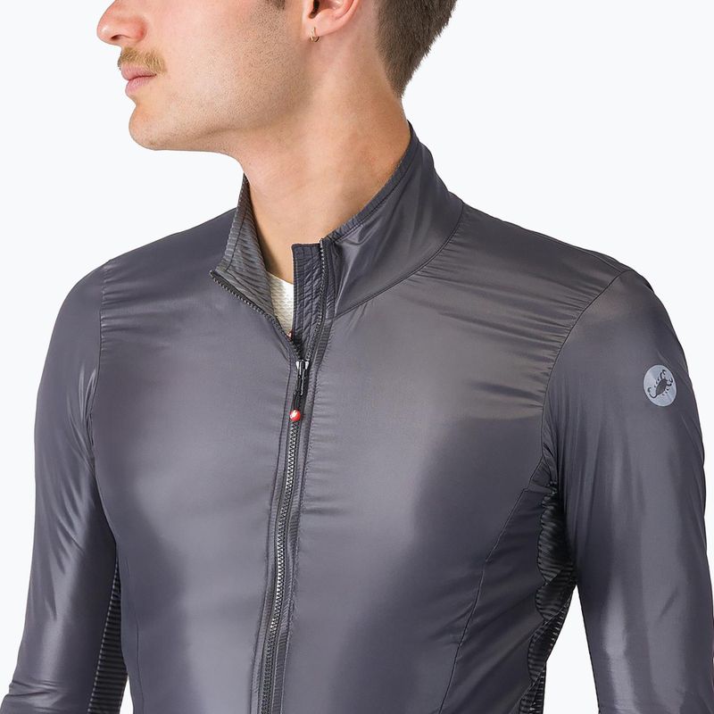 Куртка велосипедна чоловіча Castelli Aria Shell 2 dark gray 3