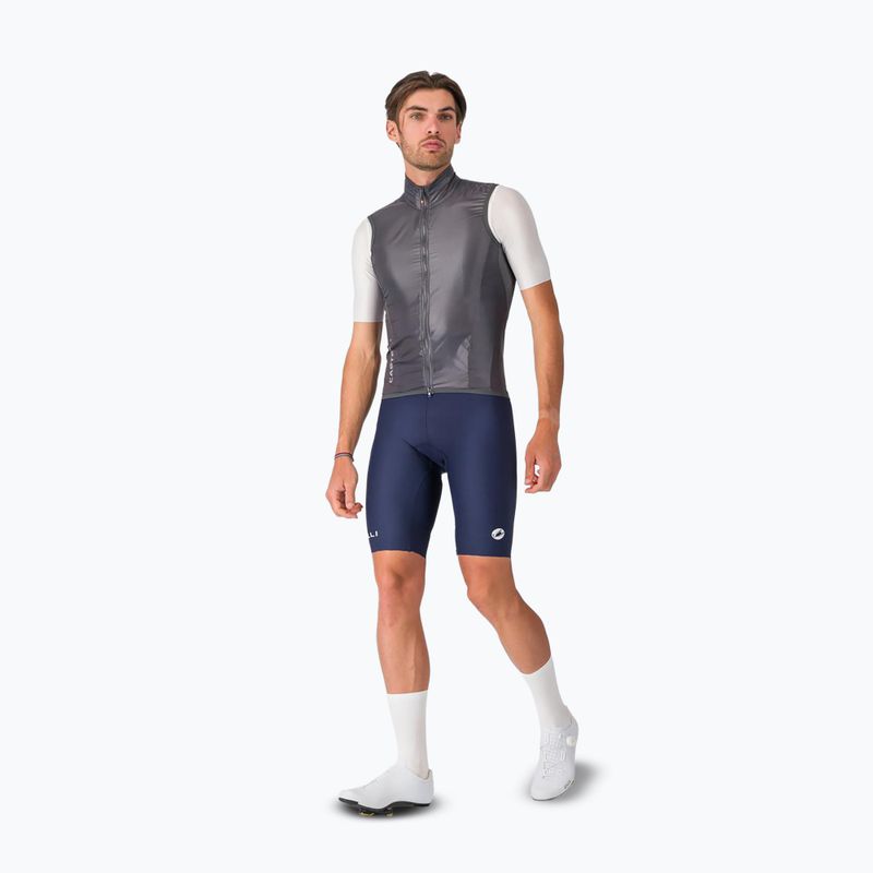 Жилет велосипедний чоловічий Castelli Aria Shell 2 dark gray 2