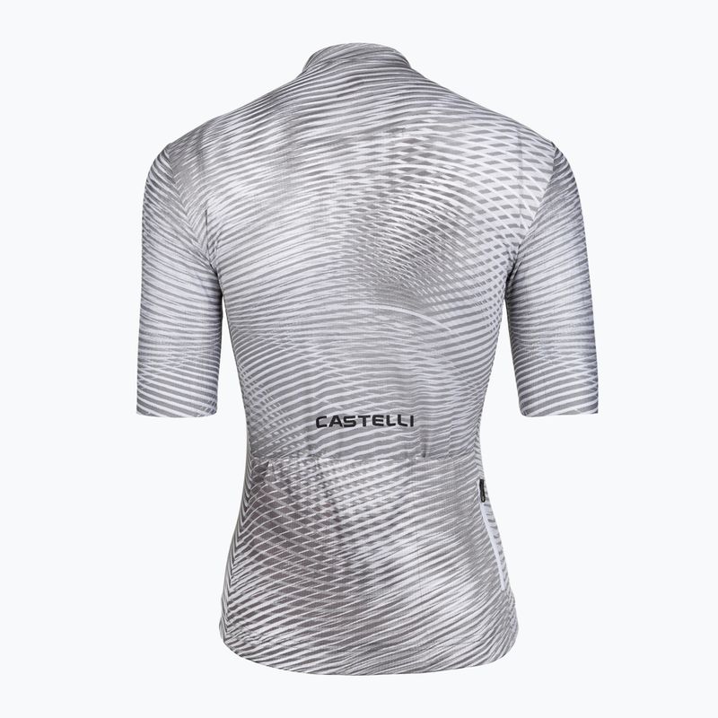 Футболка велосипедна жіноча Castelli Cosmic Vortex gray 2