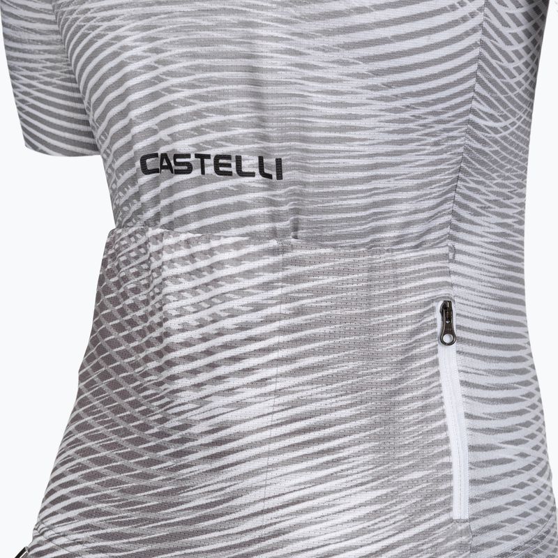 Футболка велосипедна жіноча Castelli Cosmic Vortex gray 4