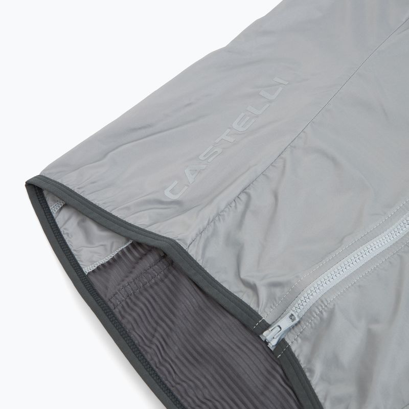 Жилет велосипедний жіночий Castelli Aria Shell 2 silver gray 3