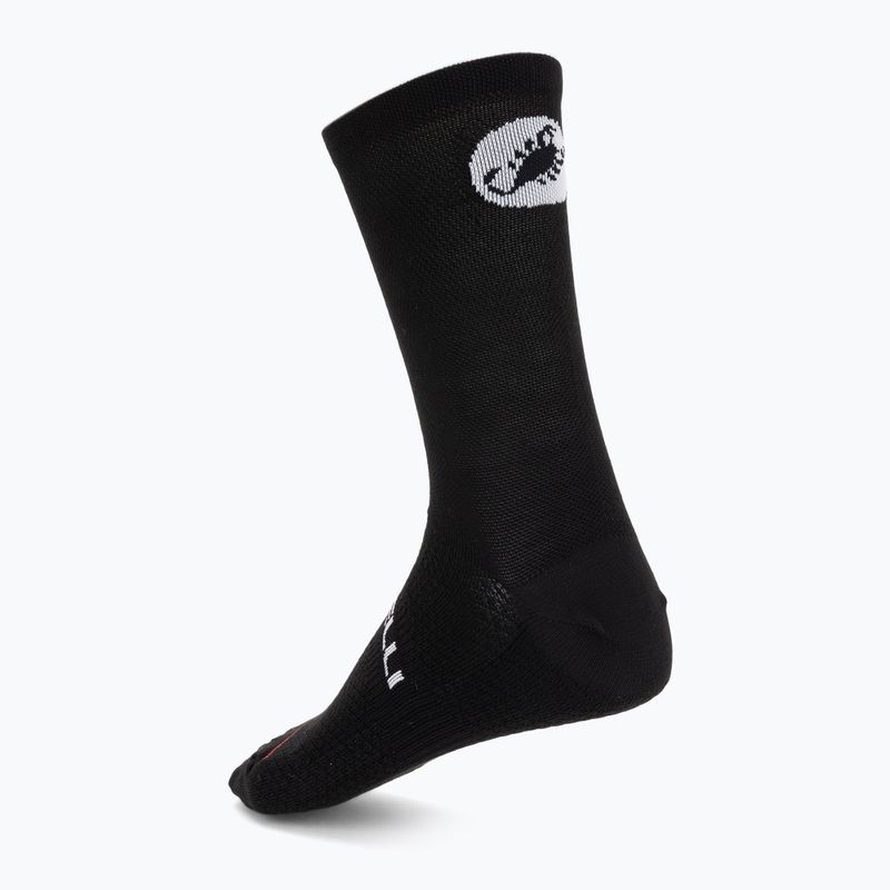 Шкарпетки жіночі Castelli Scorpion Logo 15 W Thermal Sock black 2