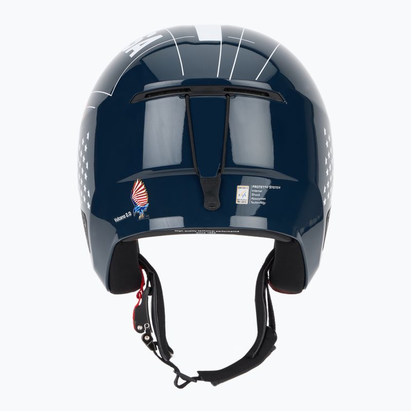 Шолом гірськолижний Briko Vulcano 2.0 USA Mips shiny blue/white/cardinal red 4
