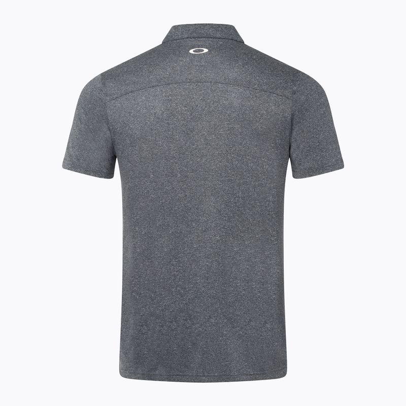 Футболка поло чоловіча Oakley B1B Polo Shirt fathom heather 2