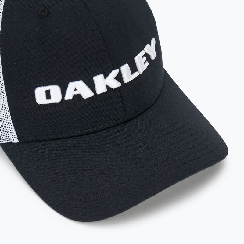 Кепка чоловіча Oakley Heather New Era Bark Logo blackout 3