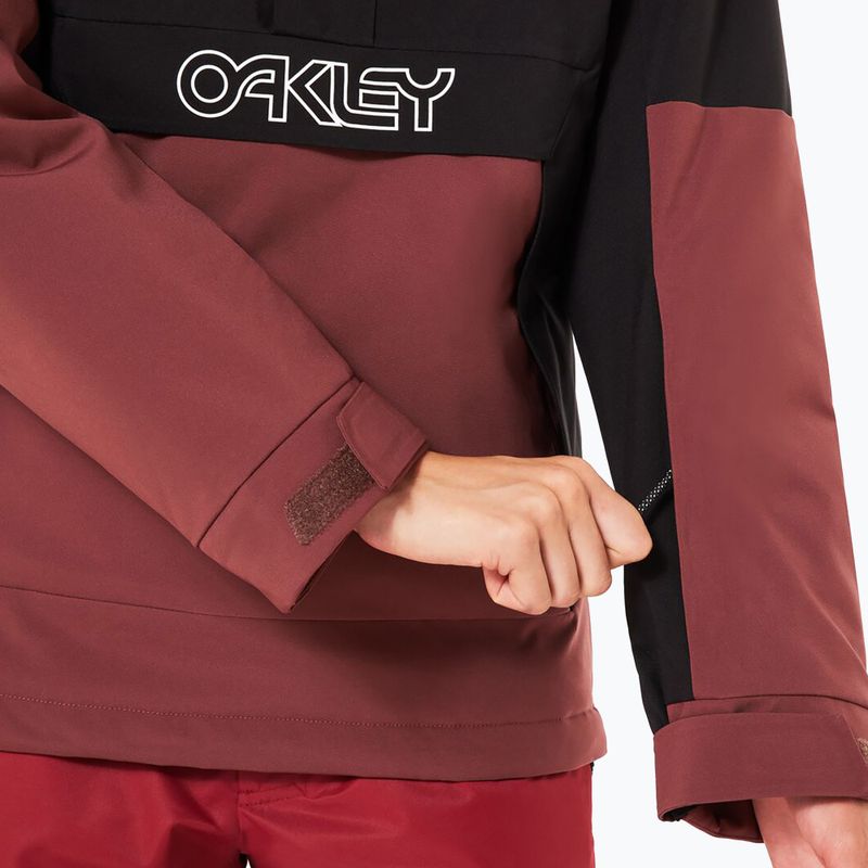 Жіноча сноубордична куртка Oakley WMNS TNP TBT Isulated Anorak blakout/grenache 7