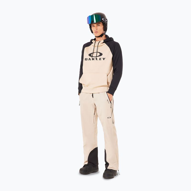 Кофта для снобордингу чоловіча Oakley Sierra DWR Fleece Hoody 2.0 humus 2