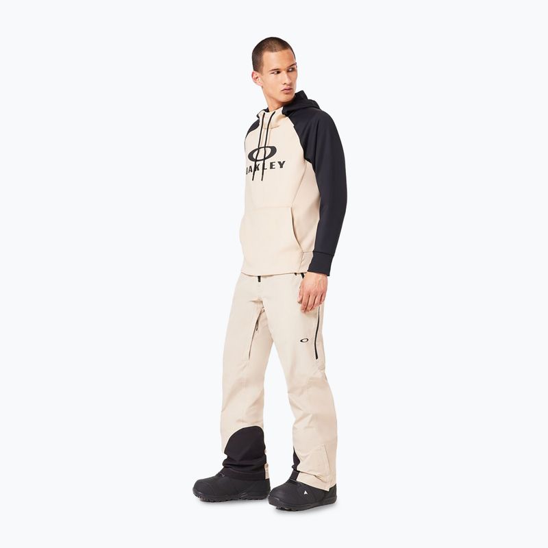 Кофта для снобордингу чоловіча Oakley Sierra DWR Fleece Hoody 2.0 humus 4
