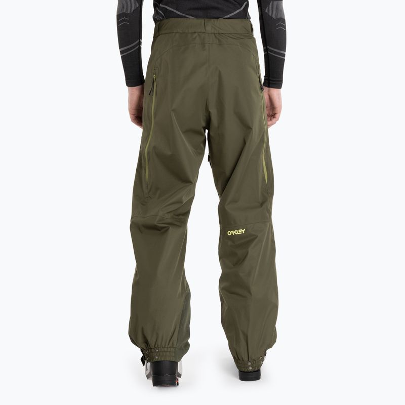 Штани гірськолижні чоловічі Oakley Tc Camber Rc Shell Pant new dark brush 2