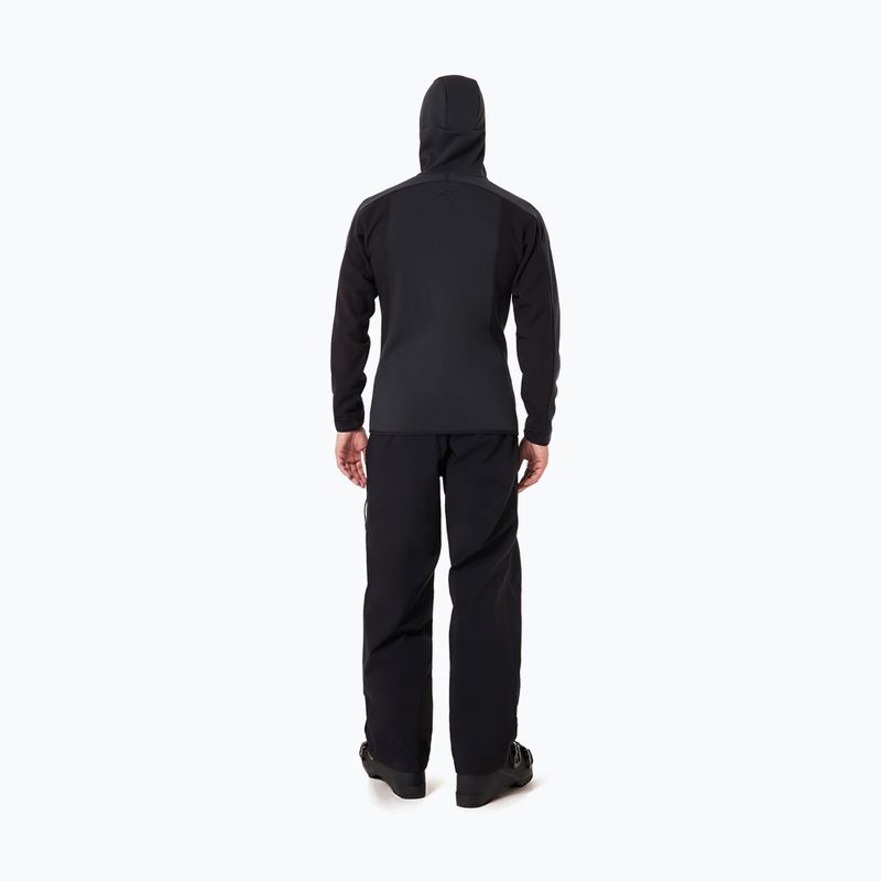 Кофта для сноуборду чоловіча Oakley Drift Tech Fleece Hoodie blackout 3