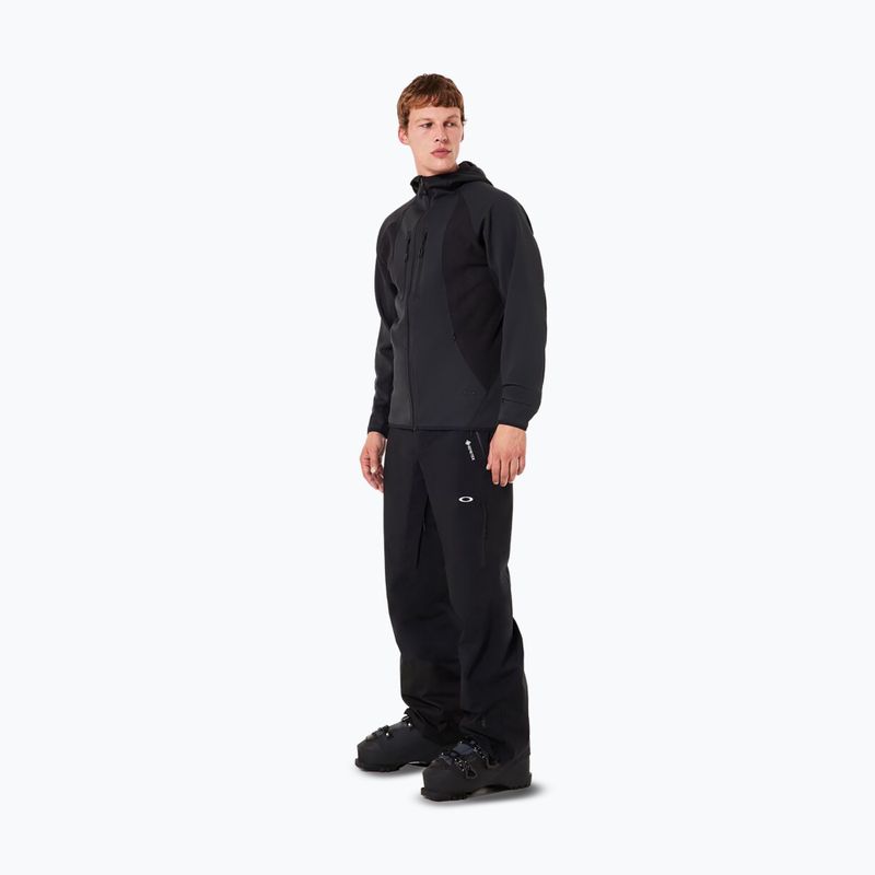 Кофта для сноуборду чоловіча Oakley Drift Tech Fleece Hoodie blackout 5
