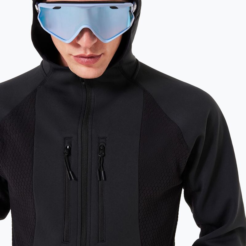 Кофта для сноуборду чоловіча Oakley Drift Tech Fleece Hoodie blackout 6