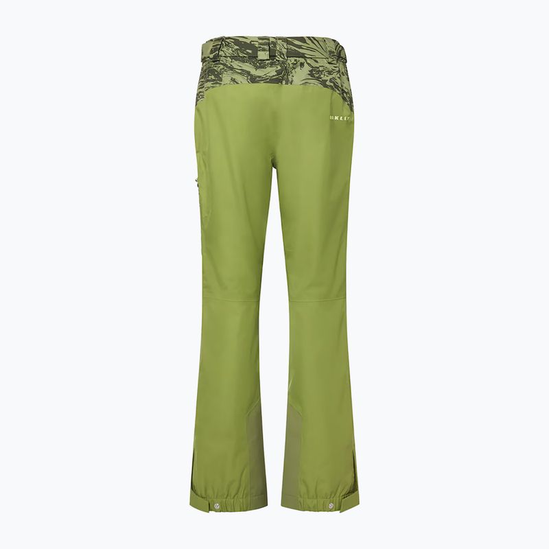 Штани гірськолижні жіночі Oakley Tc Juno Reduct Shell Pant 2.0 duality swirl dbl green 10