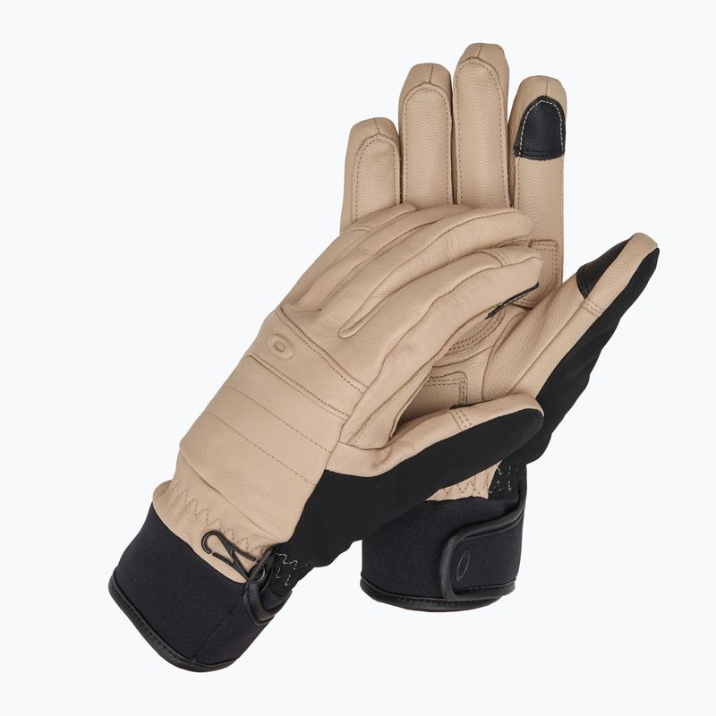 Жіночі гірськолижні рукавички Oakley W. Peak Leather humus
