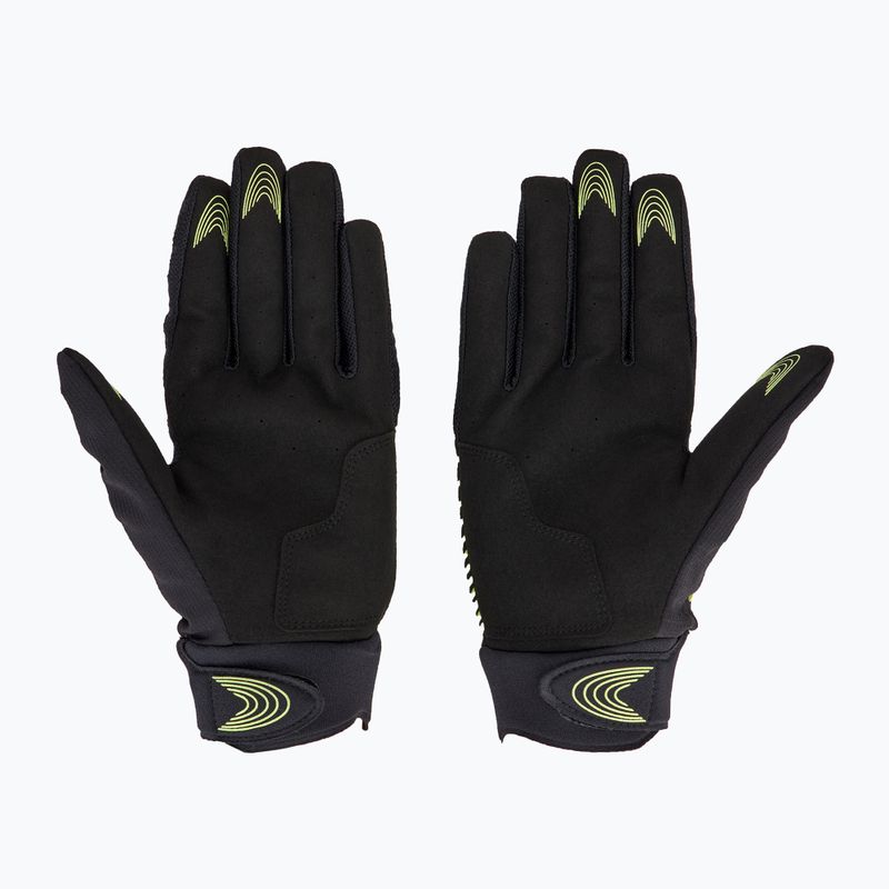 Рукавачки велосипедні Oakley Drop In MTB Glove 2.0 black/lt green 2