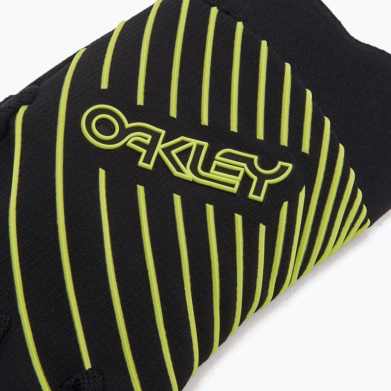 Рукавачки велосипедні Oakley Drop In MTB Glove 2.0 black/lt green 6