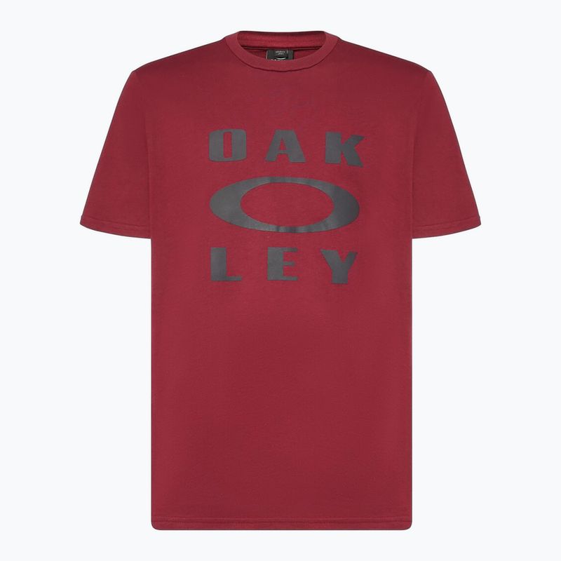 Футболка чоловіча Oakley Bark Ellipse Tee iron red