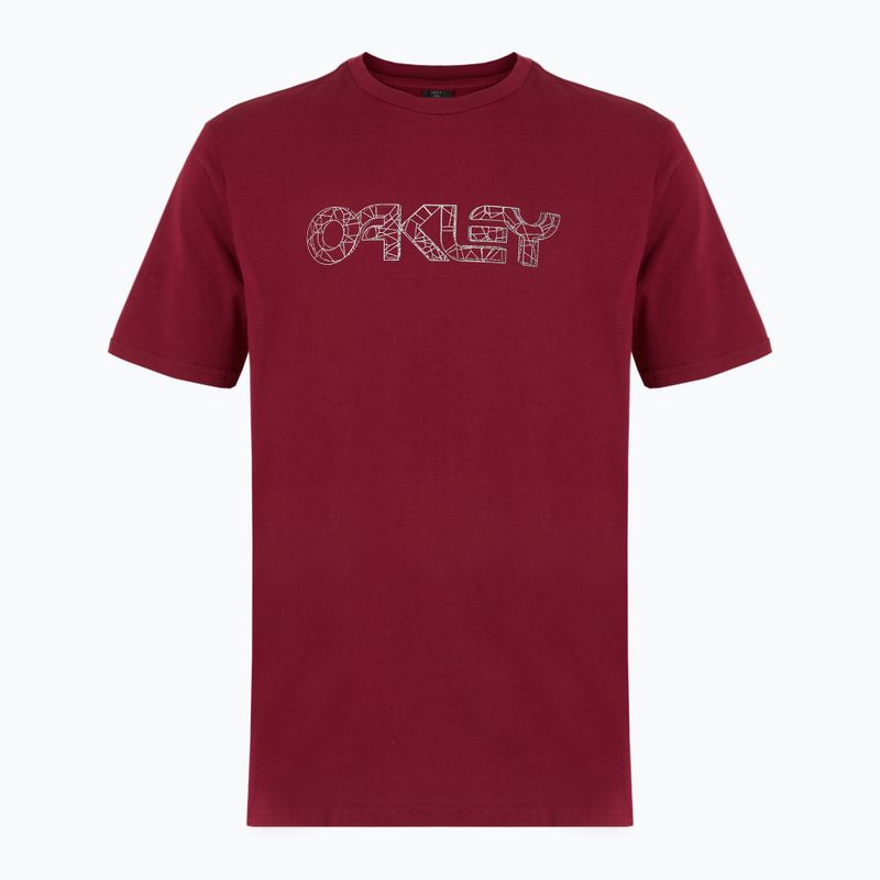 Футболка чоловіча Oakley Wire B1B Tee iron red