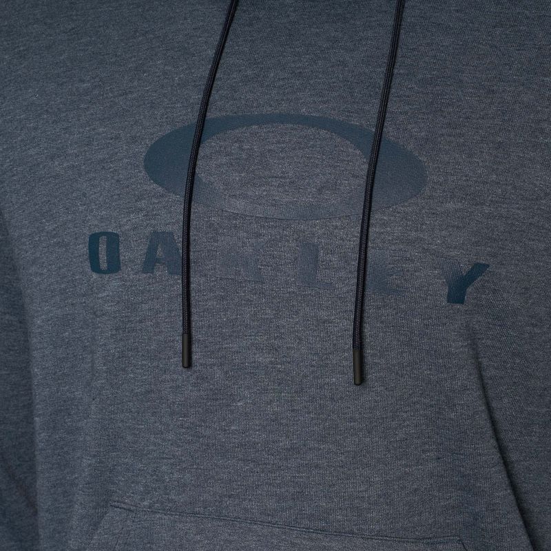 Кофта чоловіча Oakley Bark Fleece Hoodie fathom heather 3