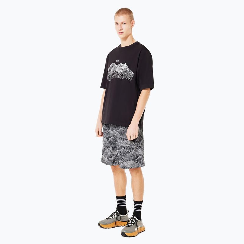 Футболка чоловіча Oakley Wired Mtn Scape Tee blackout 2
