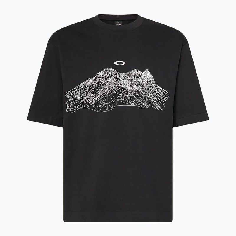 Футболка чоловіча Oakley Wired Mtn Scape Tee blackout 5