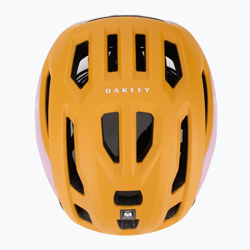 Шолом велосипедний Oakley Aro3 Endurance EU mustard hazy geo gradient mist 6