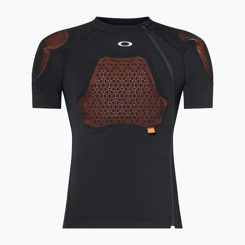 Футболка велосипедна z Захистami чоловіча Oakley Drop In D30 Full Impact blackout 7