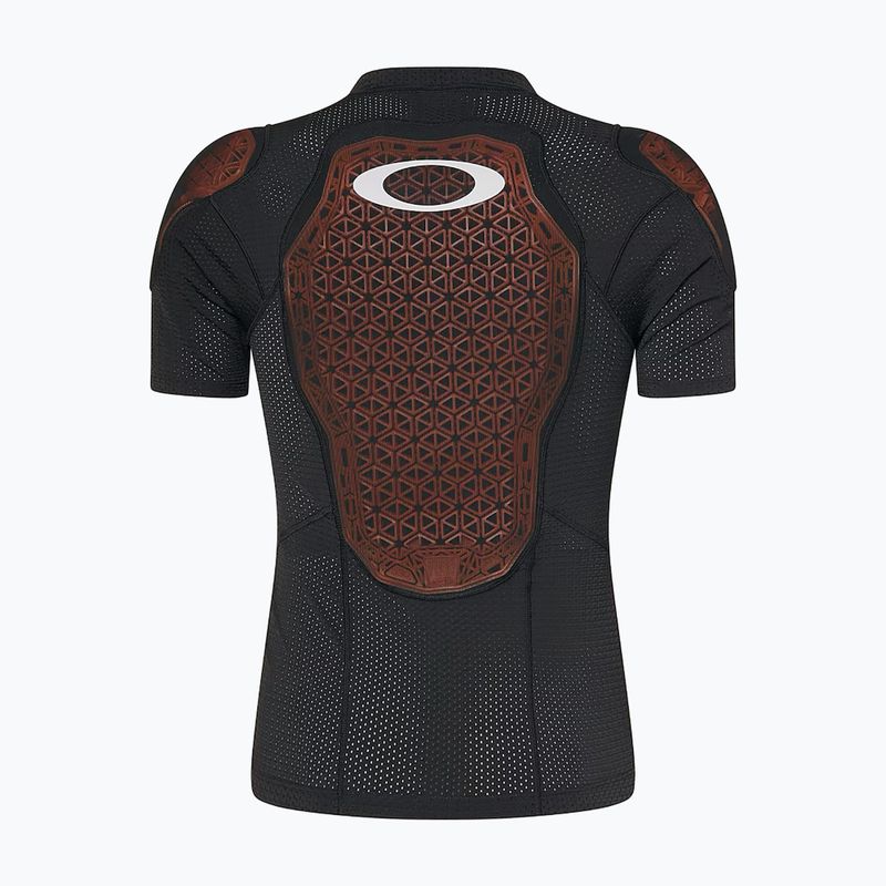 Футболка велосипедна z Захистami чоловіча Oakley Drop In D30 Full Impact blackout 8