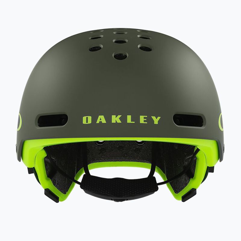 Шолом велосипедний Oakley Street1 EU matte hunter green/retina burn 3